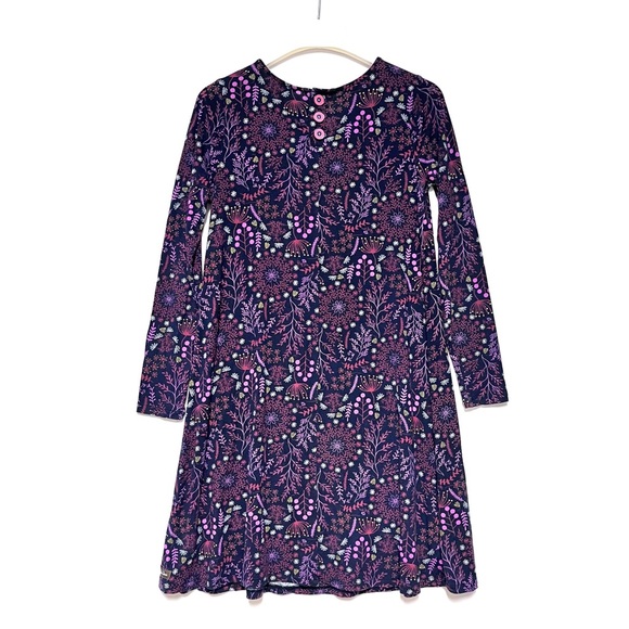 Matilda Jane New Resolution Ditzy Floral Soft Modal Jersey Shift Dress SZ Small - Picture 3 of 11
